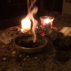 Prof. Eric Galandi performing a private voodoo ritual for global clients.