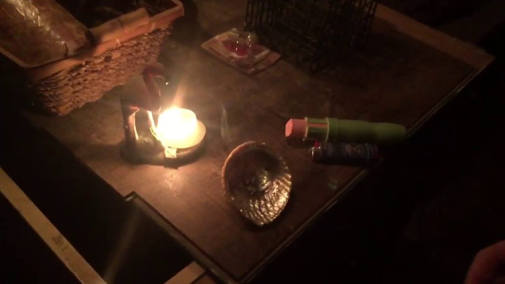 Business owner using protection spells to safeguard success