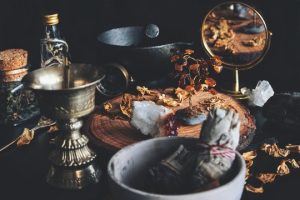 Spiritual love cleansing ritual by Prof. Eric Galandi using herbs and sacred fire