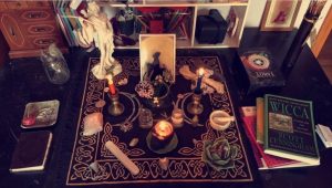 Prof. Eric preparing obsession love charm for fast attraction results.