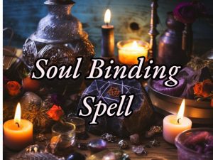 “Safe soulmate binding spell ritual with rose quartz and incense”