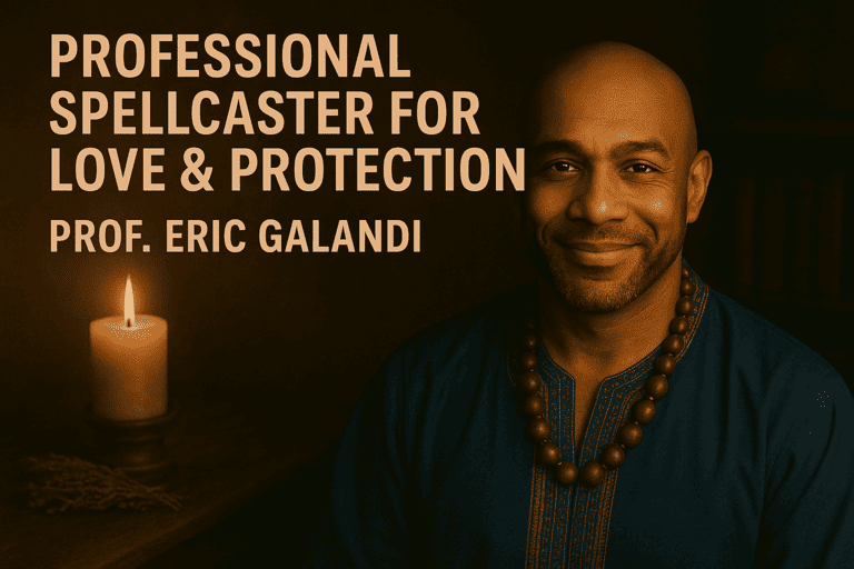 Choosing a Trusted Love Spell Caster | Meet Prof. Eric Galandi