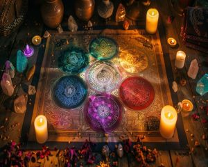 Quick attraction love spell with red candle and rose petals for instant love in USA.