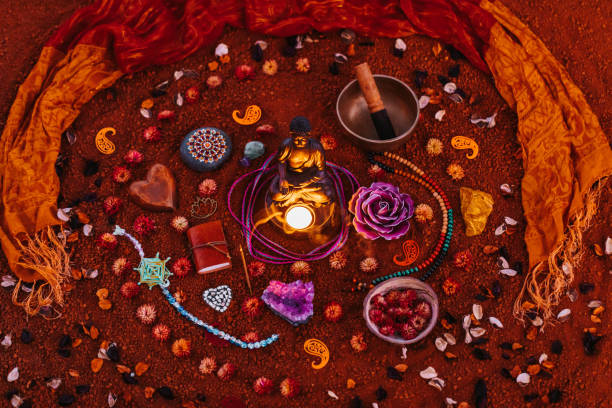 Voodoo Love Binding Spell by Prof. Eric Galandi symbolizing emotional connection.