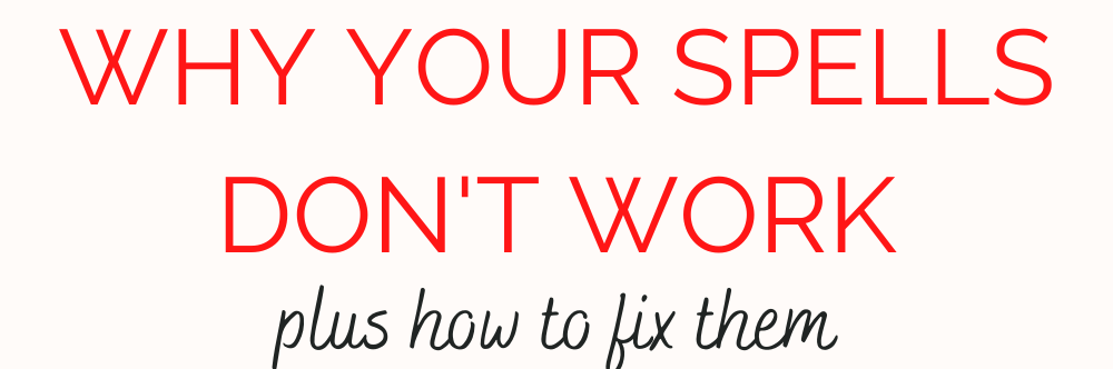 Are you stuck with the question, "Why My Love Spell Failed?, But Why do love spells fail?